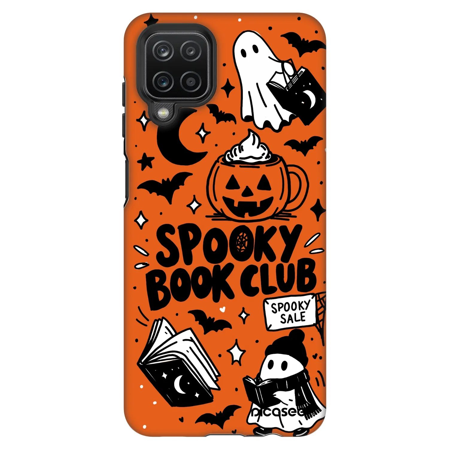 Picasee Fashion Case für Samsung Galaxy A12 A125F - Spooky book club