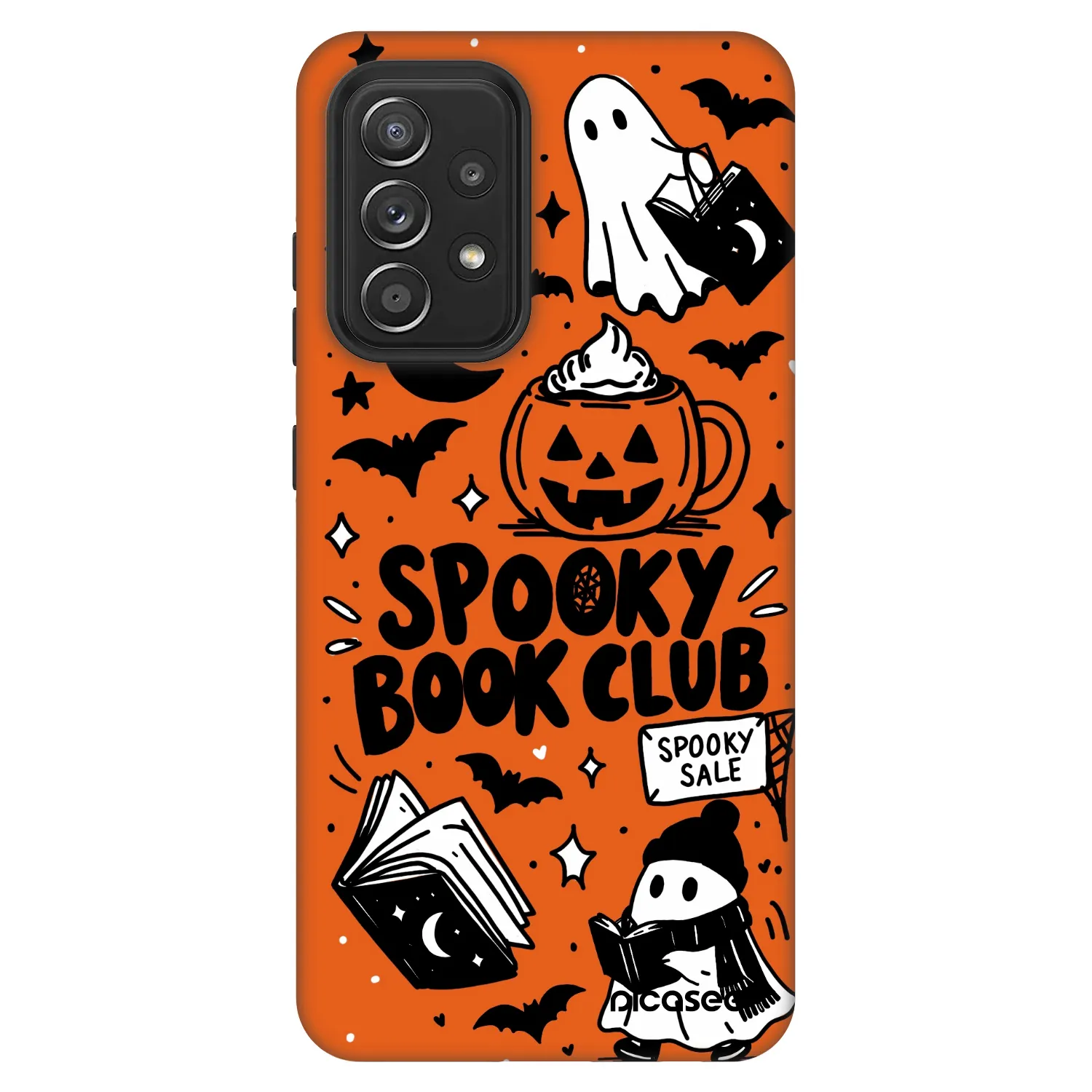 Picasee Fashion Case für Samsung Galaxy A52 5G A525F - Spooky book club