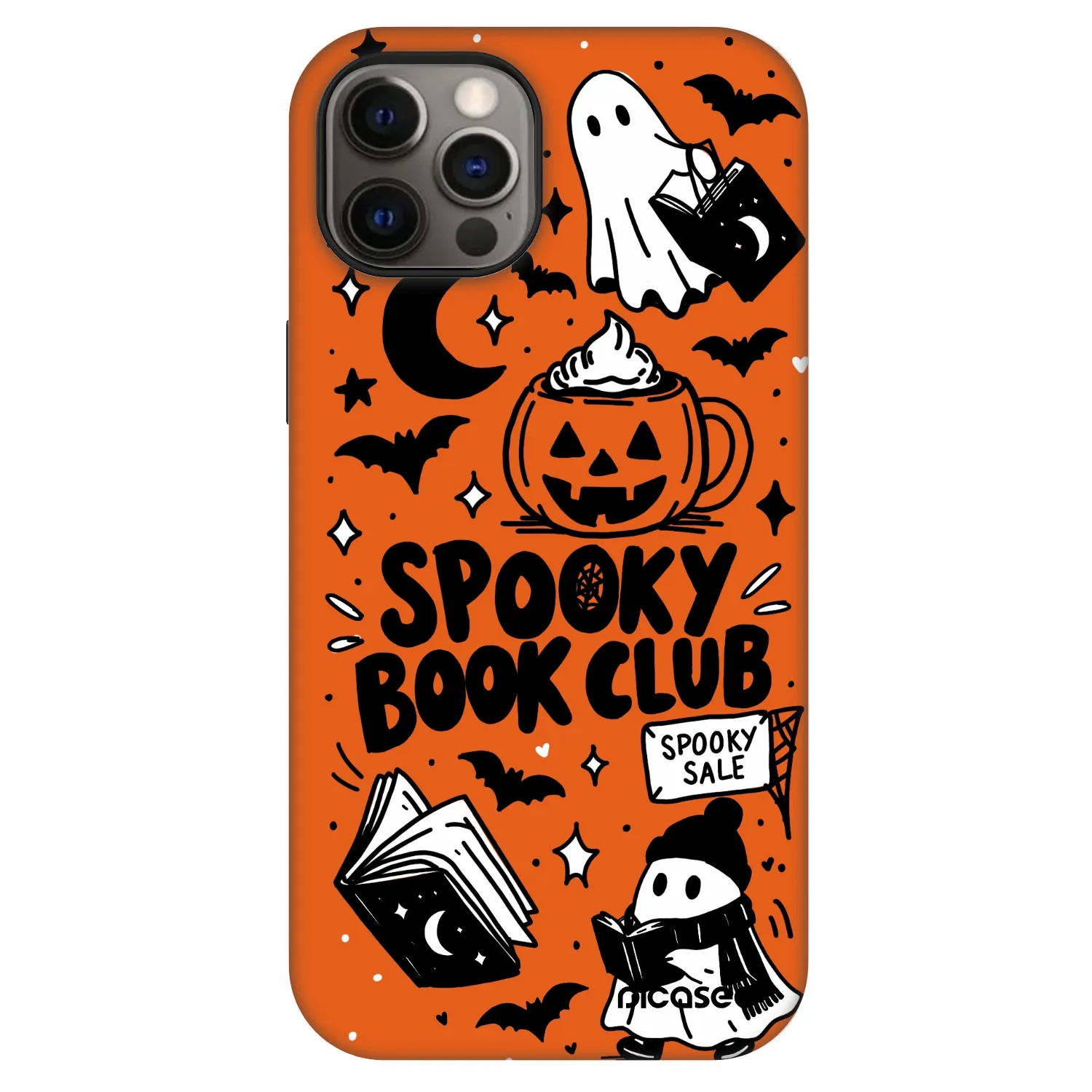 Picasee Fashion Case MagSafe für Apple iPhone 12 Pro - Spooky book club