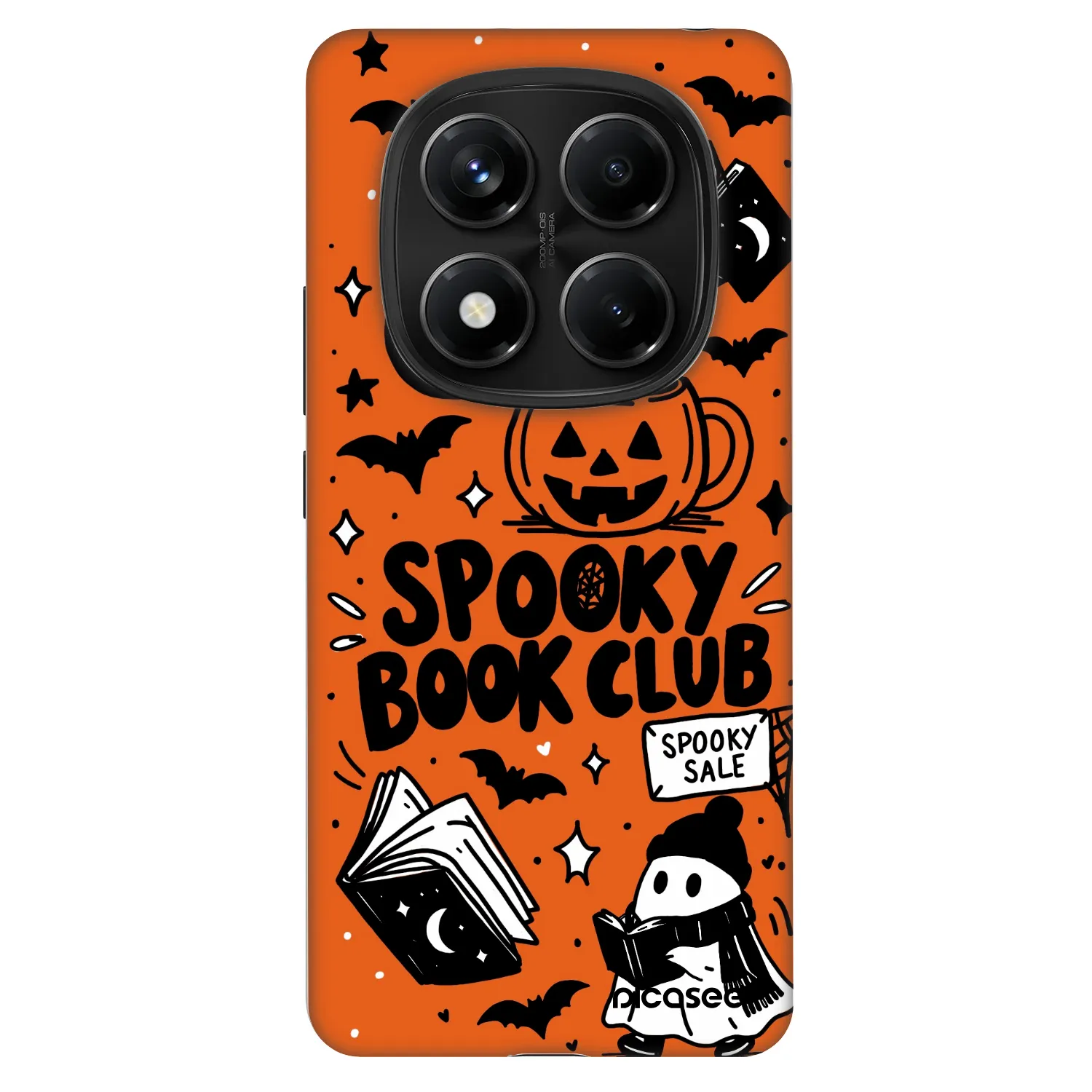 Picasee Fashion Case für Xiaomi Redmi Note 14 Pro 4G - Spooky book club