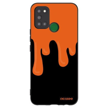 Hülle für Realme 7i - Orange spooky