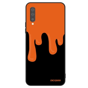 Hülle für Samsung Galaxy A50 A505F - Orange spooky