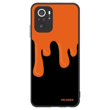 Hülle für Xiaomi Redmi Note 10 - Orange spooky