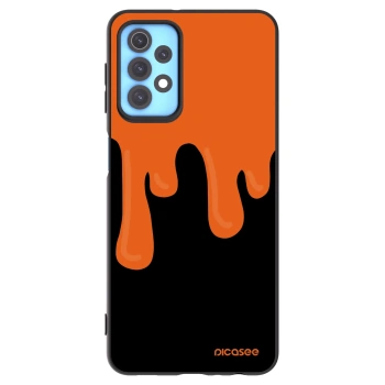 Hülle für Samsung Galaxy A32 4G SM-A325F - Orange spooky