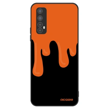 Hülle für Realme 7 - Orange spooky