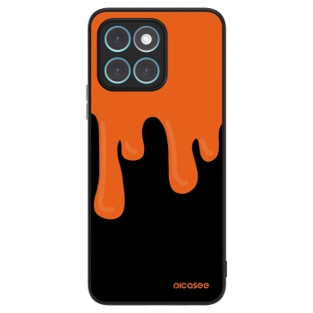 Hülle für Honor X6 - Orange spooky