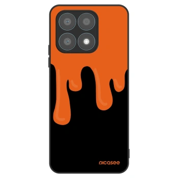 Hülle für Honor X8a - Orange spooky
