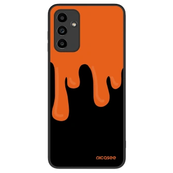 Hülle für Samsung Galaxy A04s A047F - Orange spooky