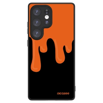 Picasee ULTIMATE CASE PowerShare für Samsung Galaxy S25 Ultra 5G - Orange spooky