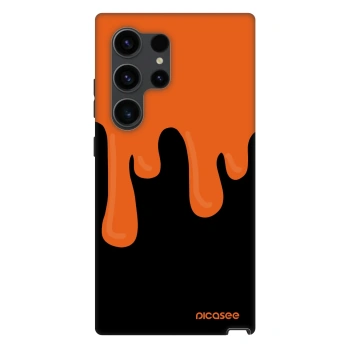 Hülle für Samsung Galaxy S24 Ultra S928B 5G - Orange spooky