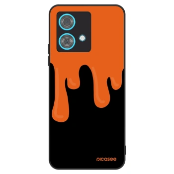Hülle für Motorola Edge 40 Neo - Orange spooky