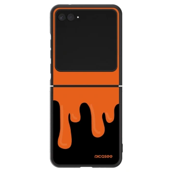 Hülle für Motorola Razr 60 - Orange spooky
