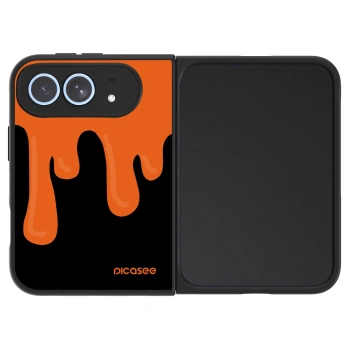 Hülle für Apple iPhone Duo - Orange spooky