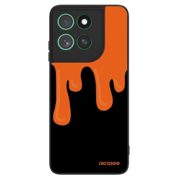 Hülle für Motorola Moto G57 Power - Orange spooky