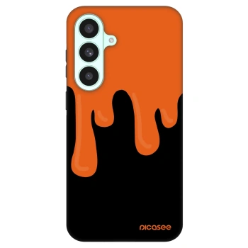 Picasee Fashion Case PowerShare pro Samsung Galaxy S26 FE - Orange spooky