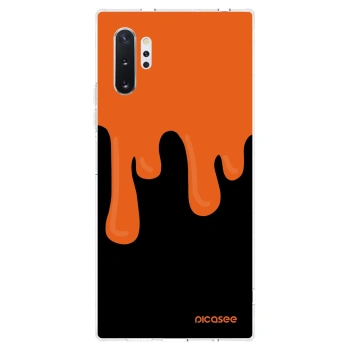 Hülle für Samsung Galaxy Note 10+ N975F - Orange spooky