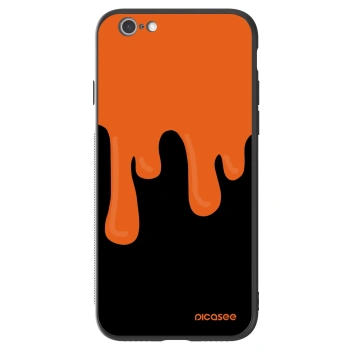 Hülle für Apple iPhone 6/6S - Orange spooky