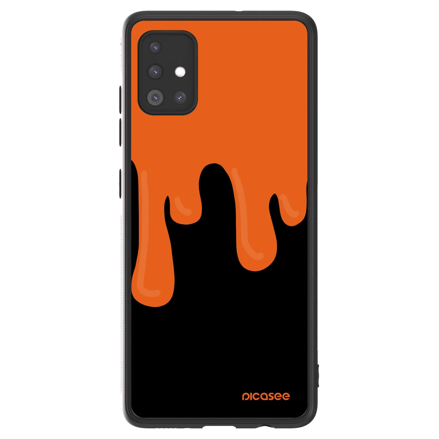 Picasee ULTIMATE CASE für Samsung Galaxy A51 A515F - Orange spooky