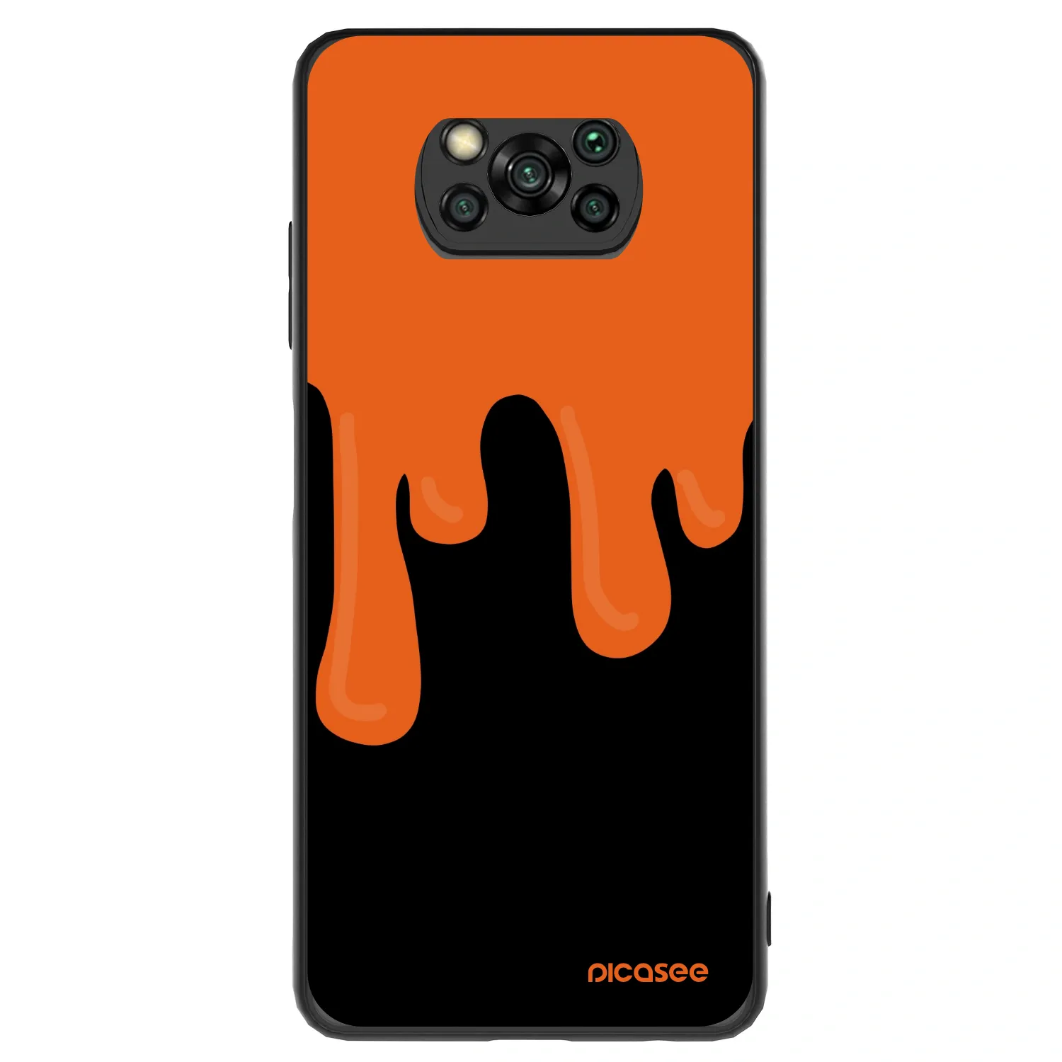 Picasee ULTIMATE CASE für Xiaomi Poco X3 - Orange spooky