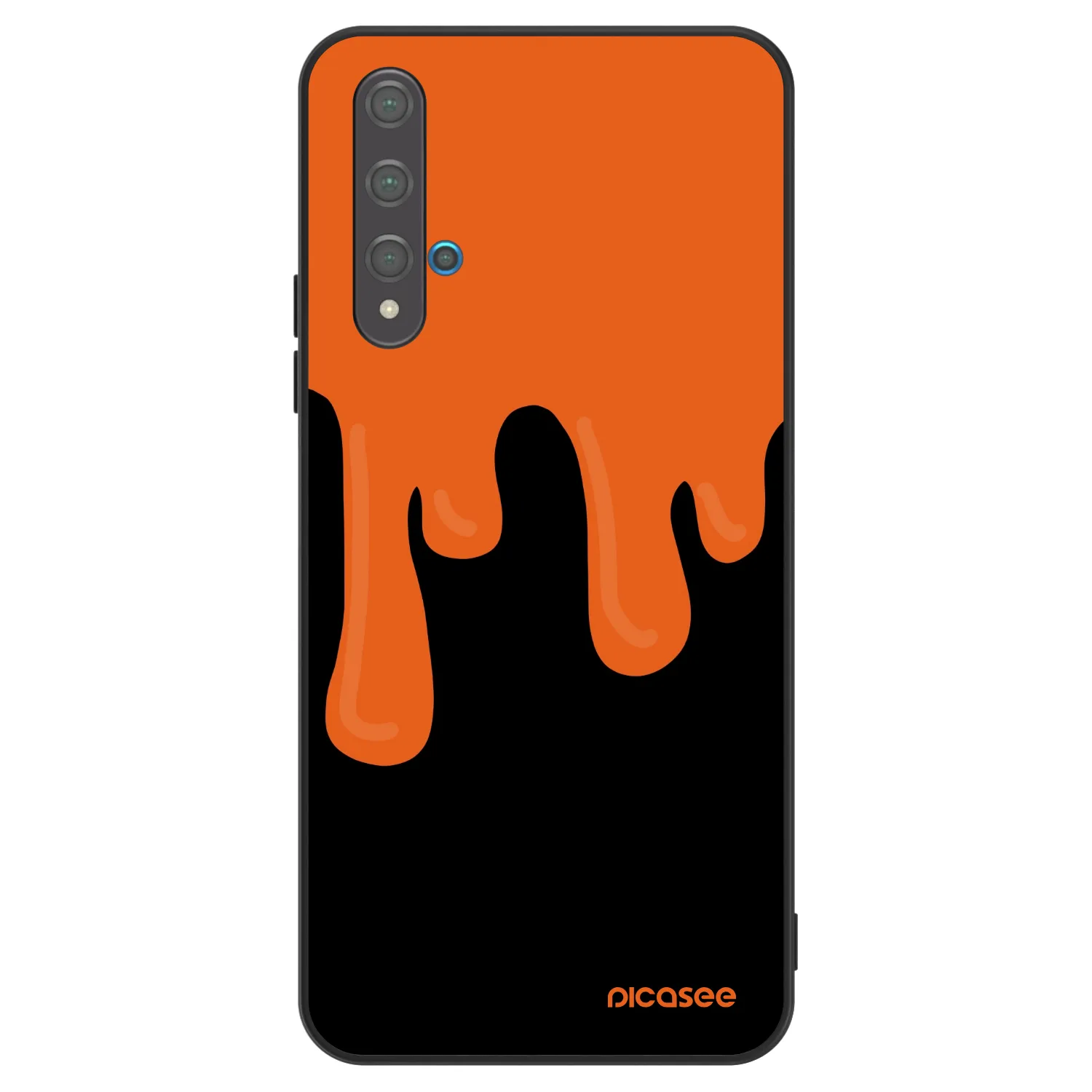 Picasee ULTIMATE CASE für Huawei Nova 5T - Orange spooky