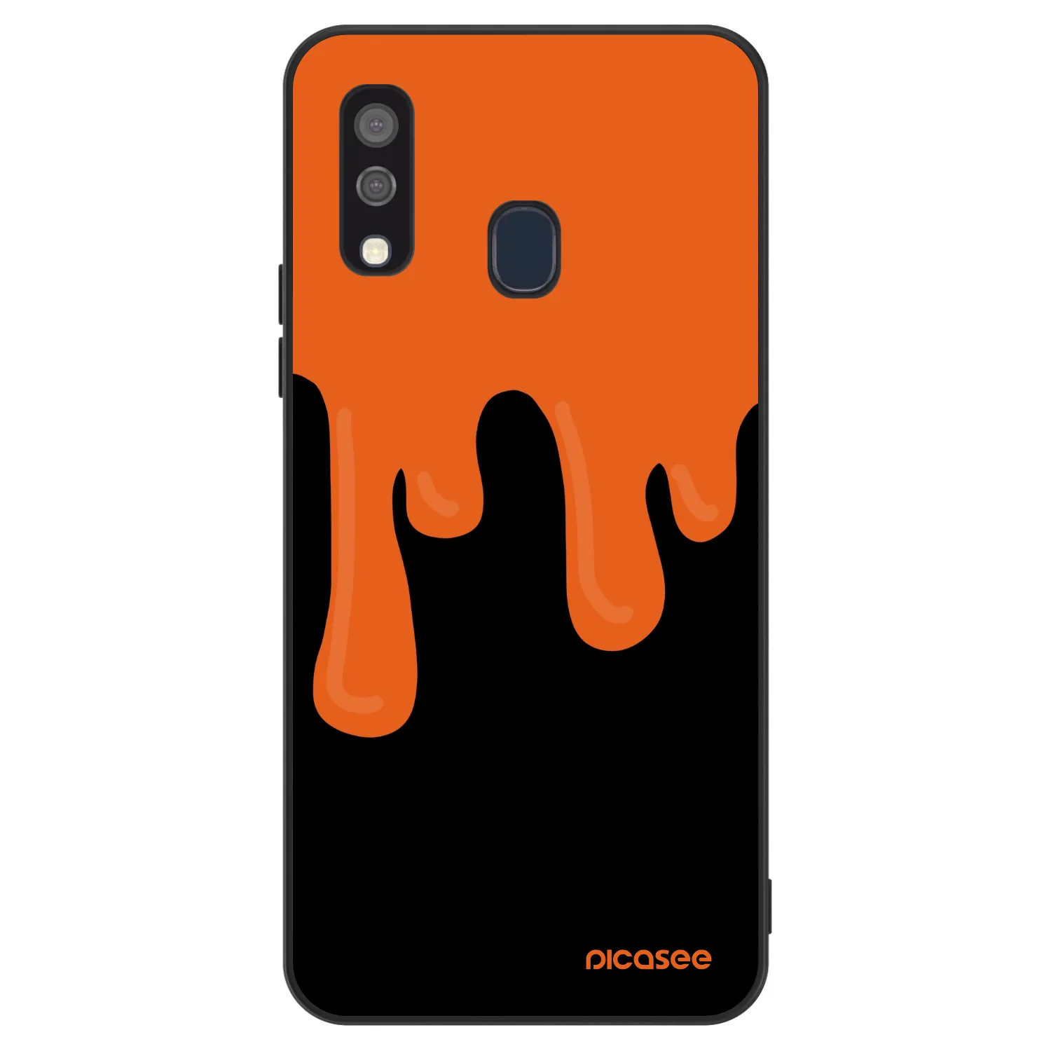 Picasee ULTIMATE CASE für Samsung Galaxy A40 A405F - Orange spooky