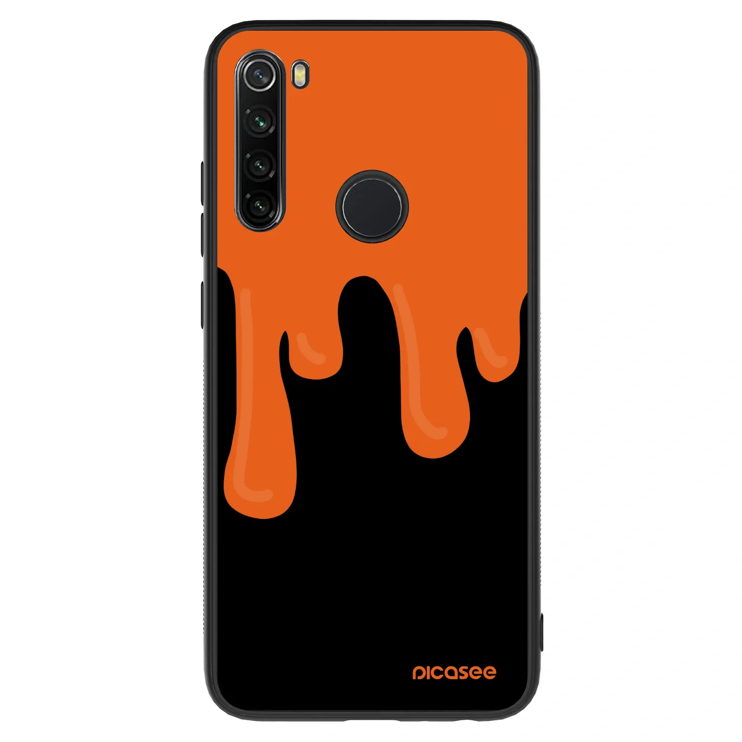 Picasee ULTIMATE CASE für Xiaomi Redmi Note 8 - Orange spooky