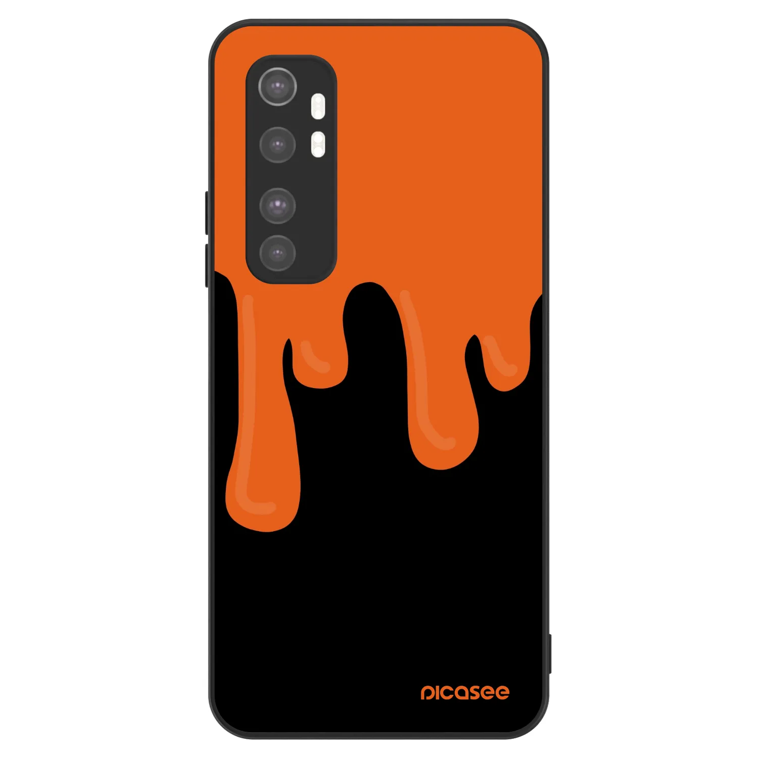 Picasee ULTIMATE CASE für Xiaomi Mi Note 10 Lite - Orange spooky