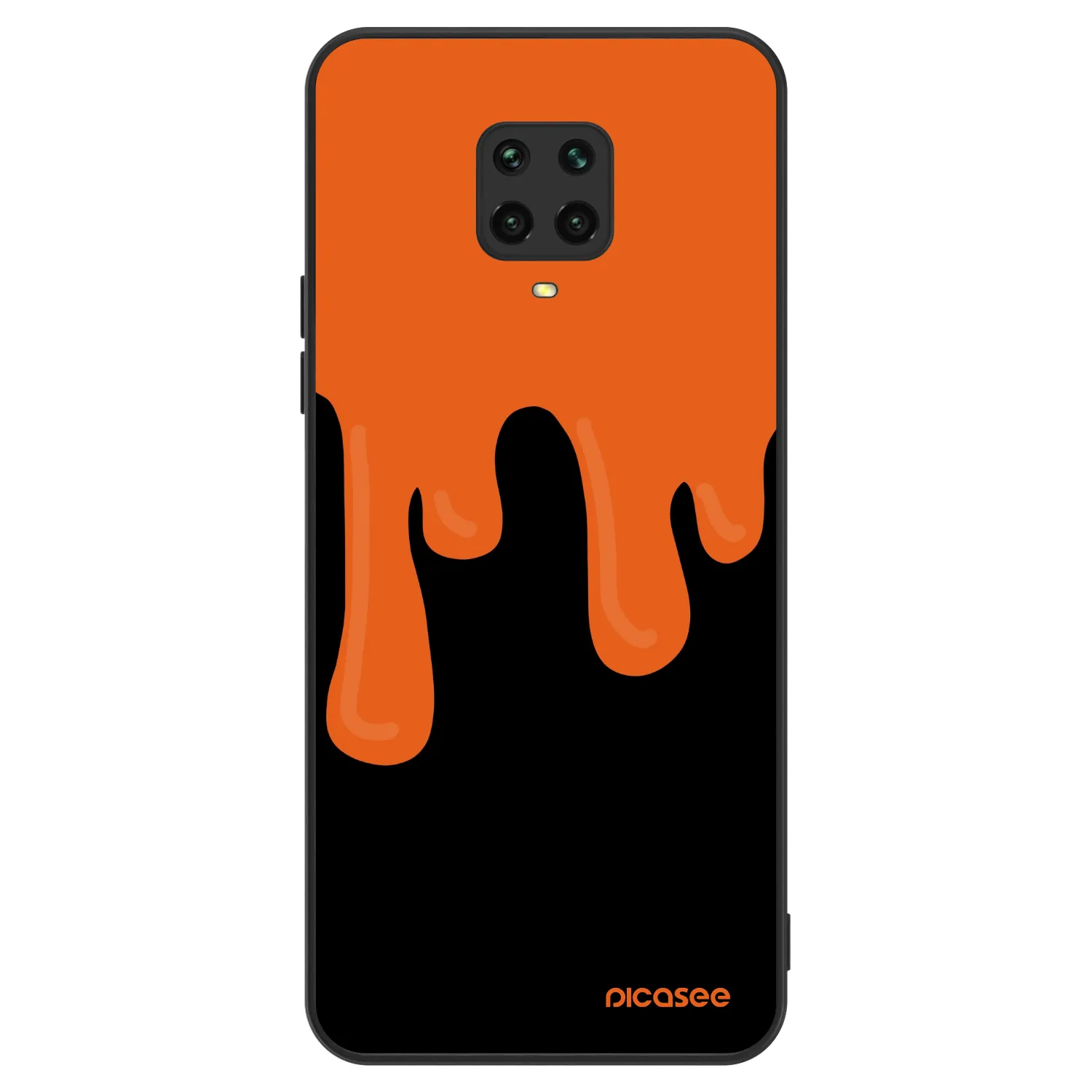 Picasee ULTIMATE CASE für Xiaomi Redmi Note 9S - Orange spooky