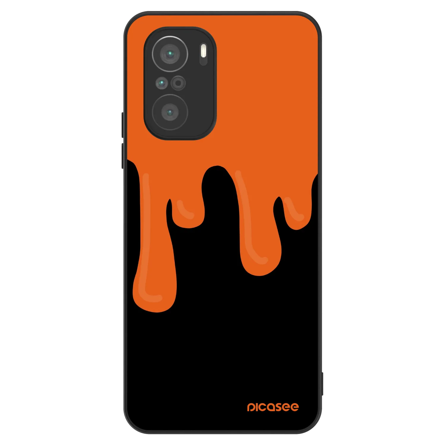 Picasee ULTIMATE CASE für Xiaomi Poco F3 - Orange spooky