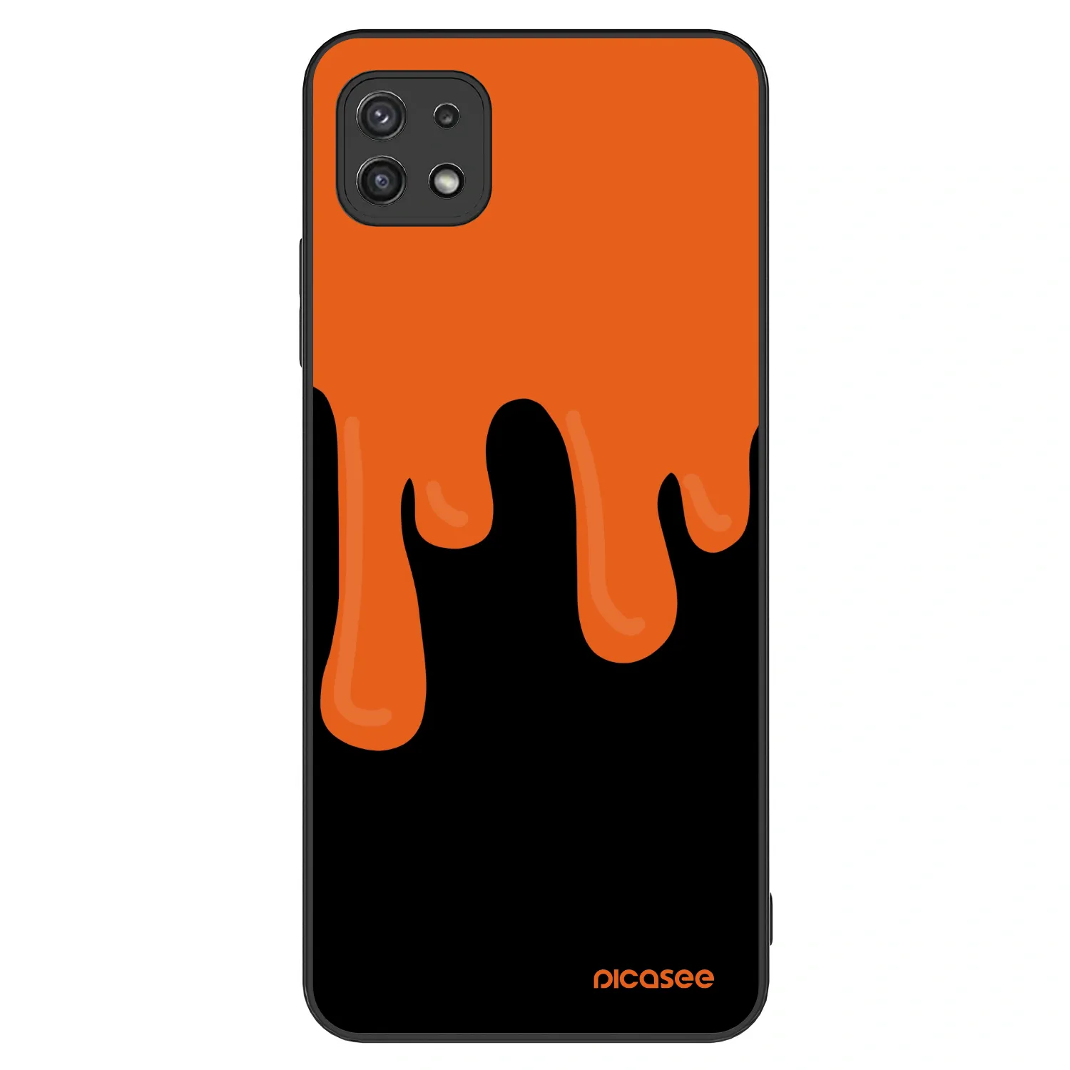 Picasee ULTIMATE CASE für Samsung Galaxy A22 A226B 5G - Orange spooky