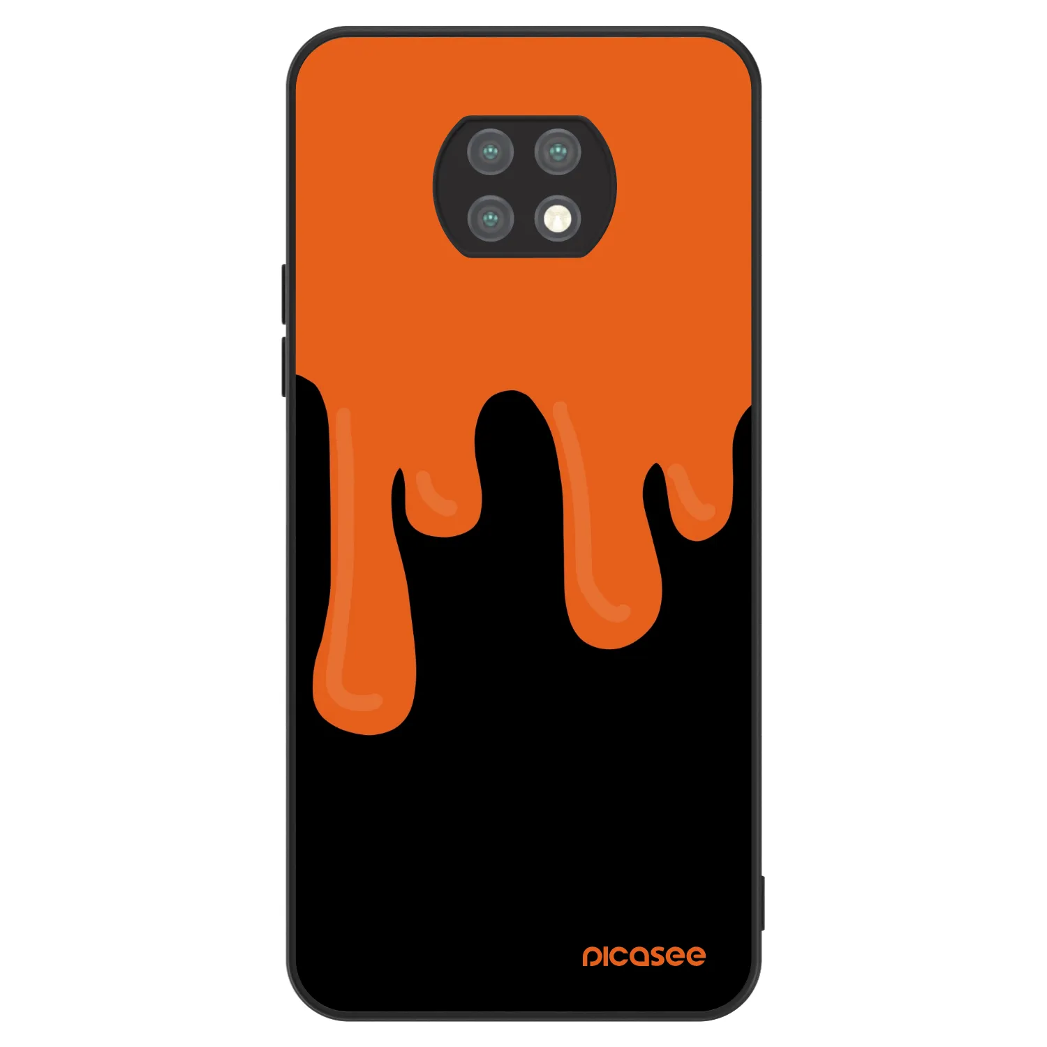 Picasee ULTIMATE CASE für Xiaomi Redmi Note 9T - Orange spooky