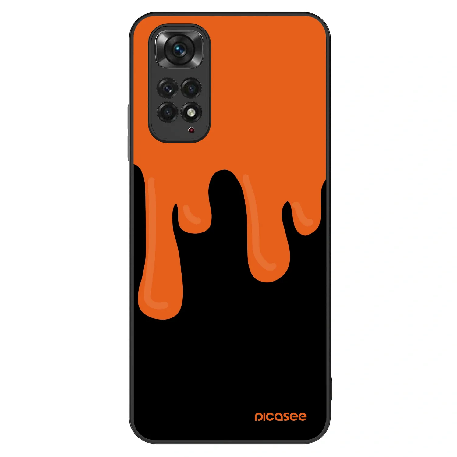 Picasee ULTIMATE CASE für Xiaomi Redmi Note 11S 4G - Orange spooky