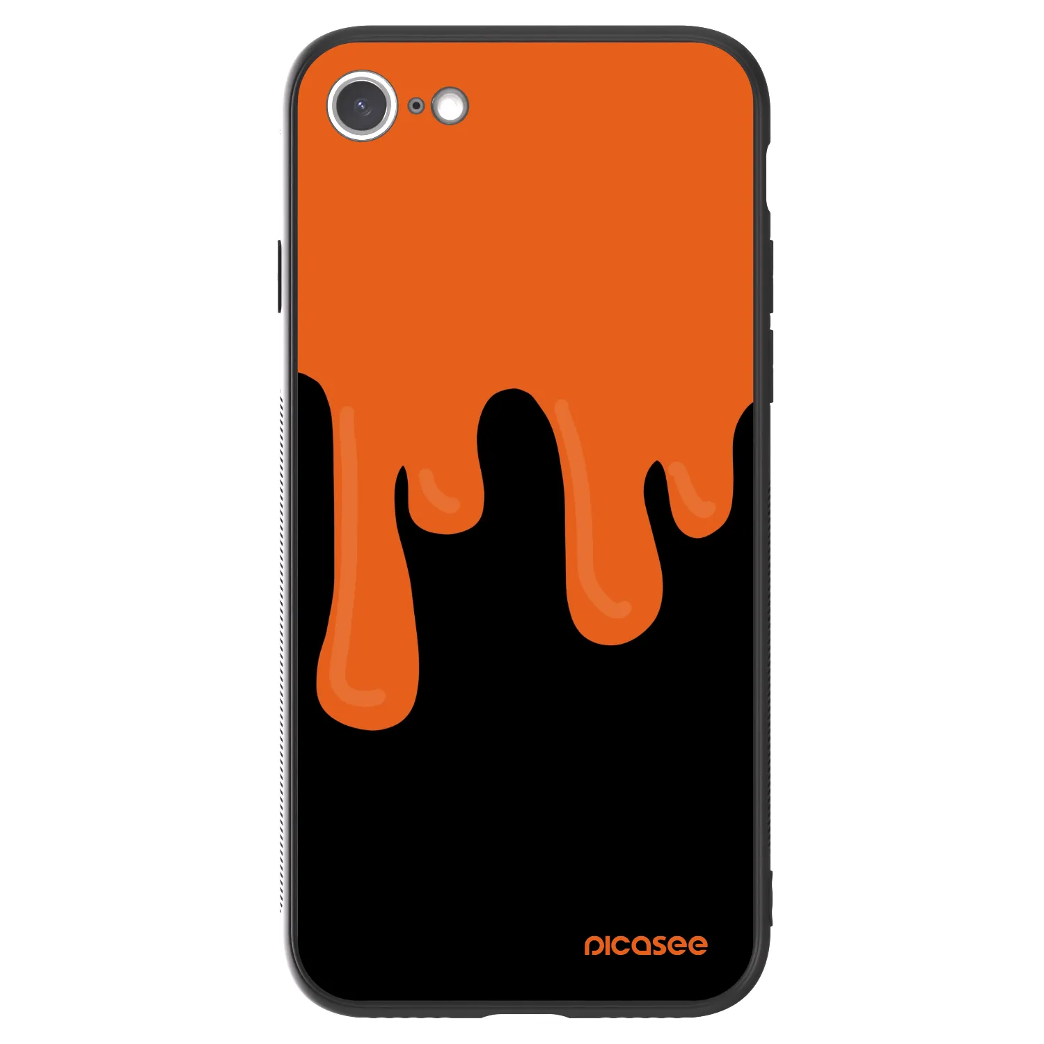 Picasee ULTIMATE CASE für Apple iPhone SE 2022 - Orange spooky