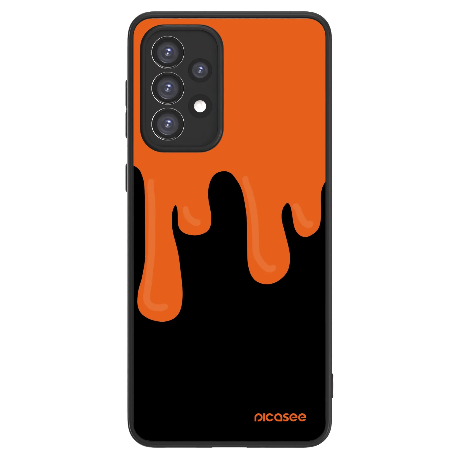 Picasee ULTIMATE CASE für Samsung Galaxy A33 5G A336 - Orange spooky