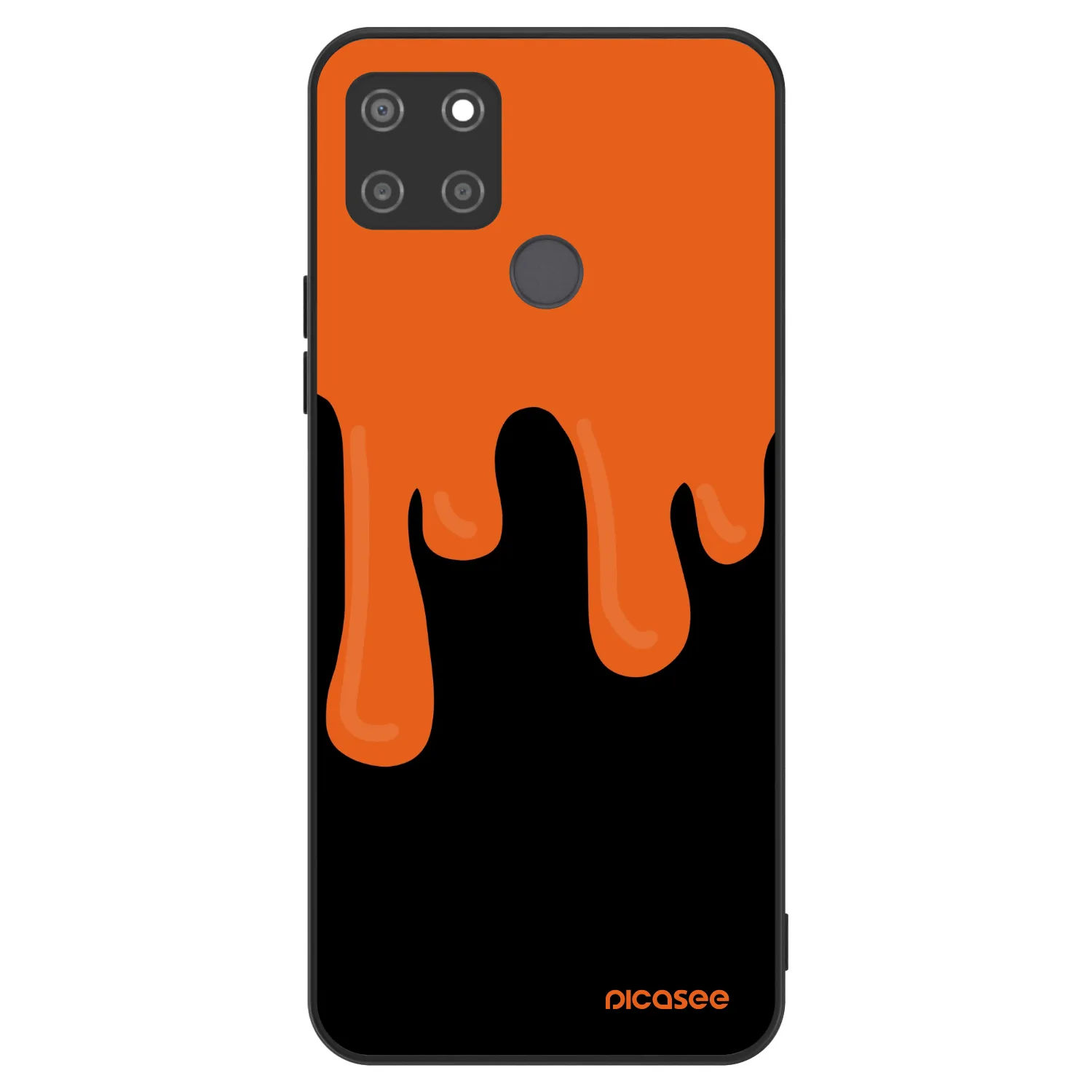 Picasee ULTIMATE CASE für Realme C21Y - Orange spooky