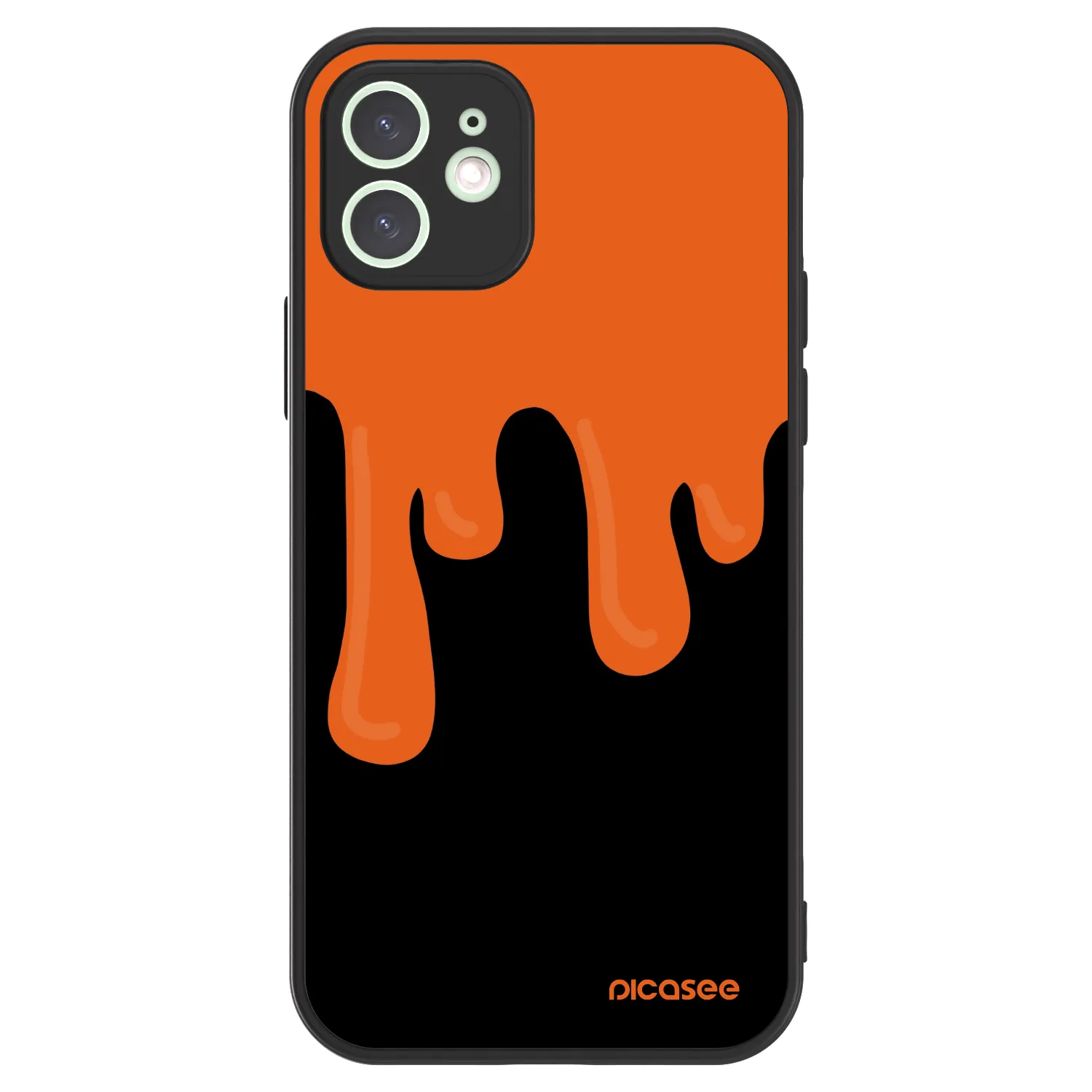 Picasee ULTIMATE CASE MagSafe für Apple iPhone 12 - Orange spooky