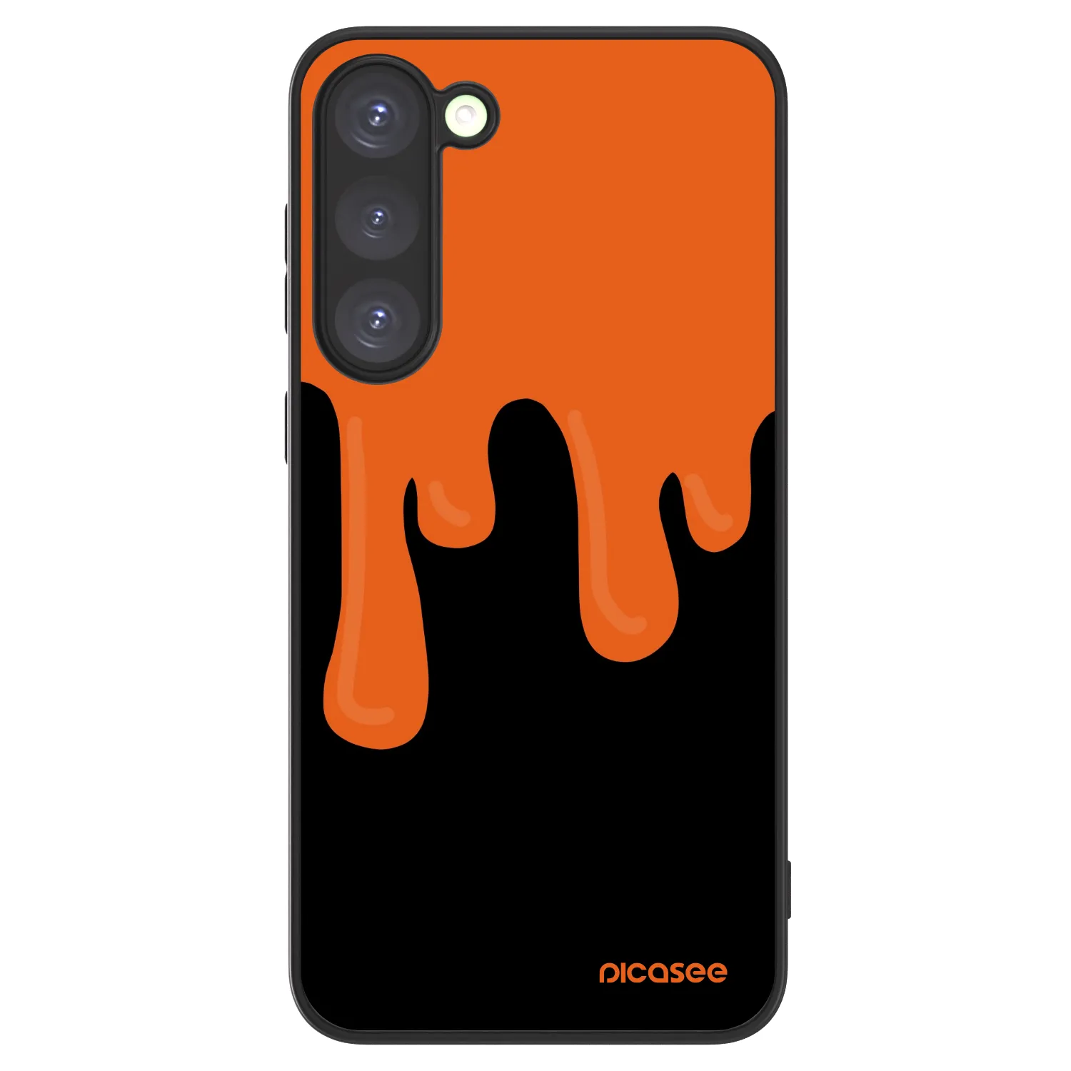 Picasee ULTIMATE CASE PowerShare für Samsung Galaxy S23+ 5G - Orange spooky