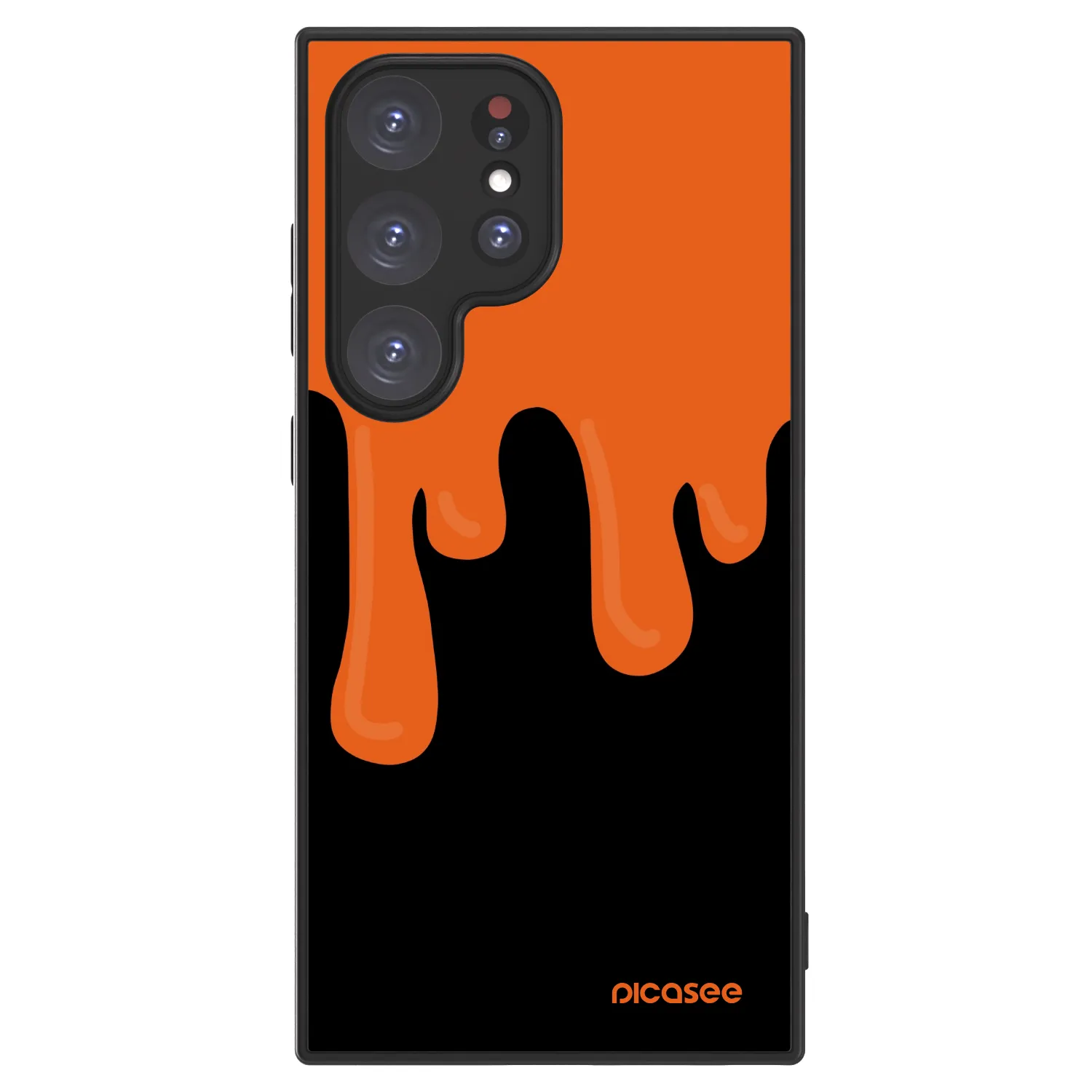 Picasee ULTIMATE CASE für Samsung Galaxy S24 Ultra S928B 5G - Orange spooky