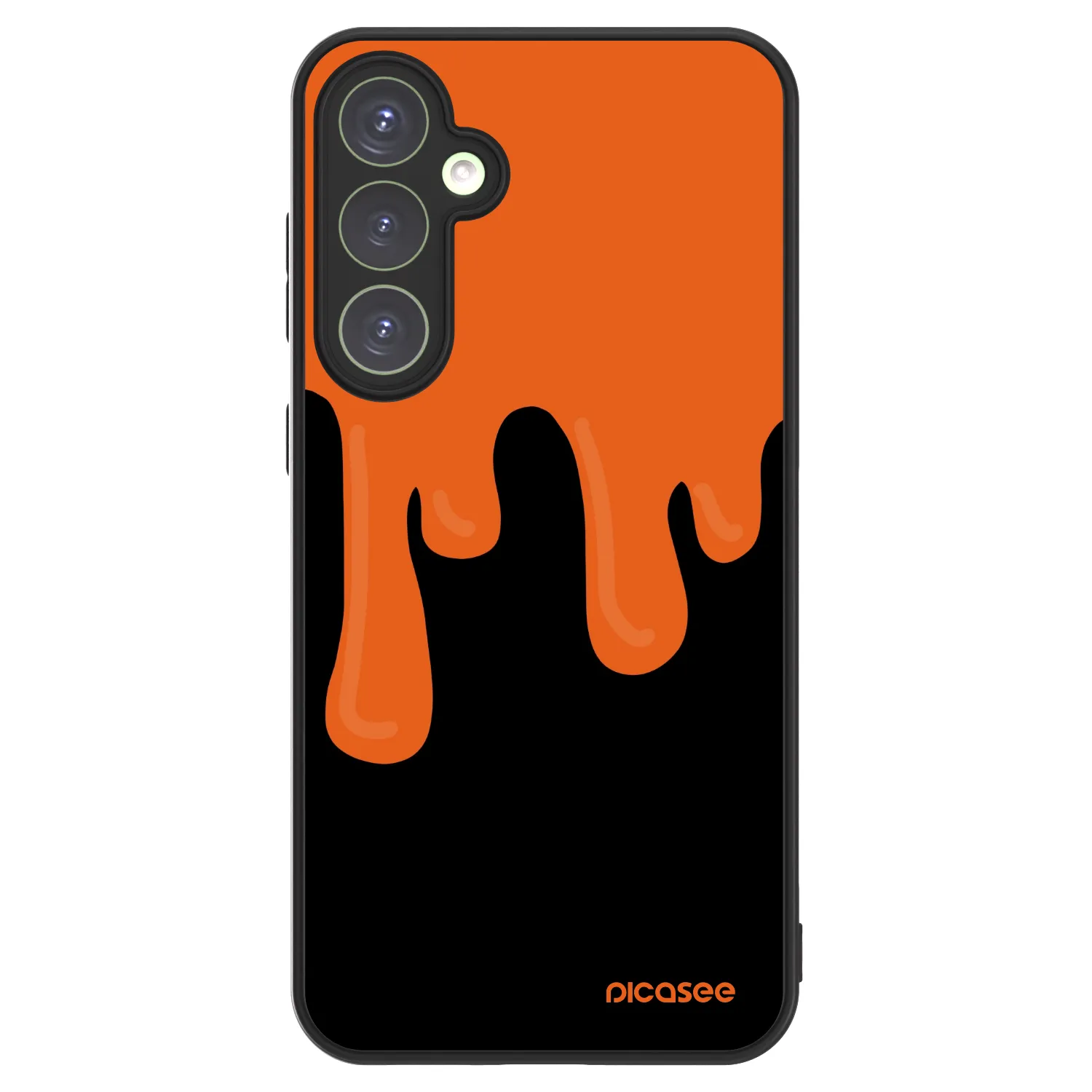 Picasee ULTIMATE CASE PowerShare für Samsung Galaxy S23 FE S711B - Orange spooky