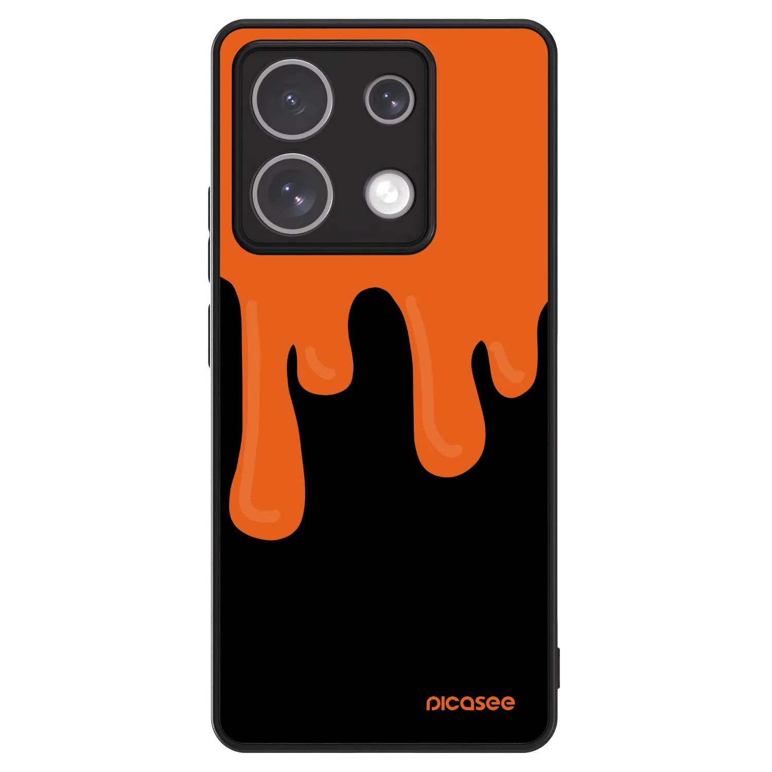 Picasee ULTIMATE CASE für Xiaomi Redmi Note 13 Pro 5G - Orange spooky