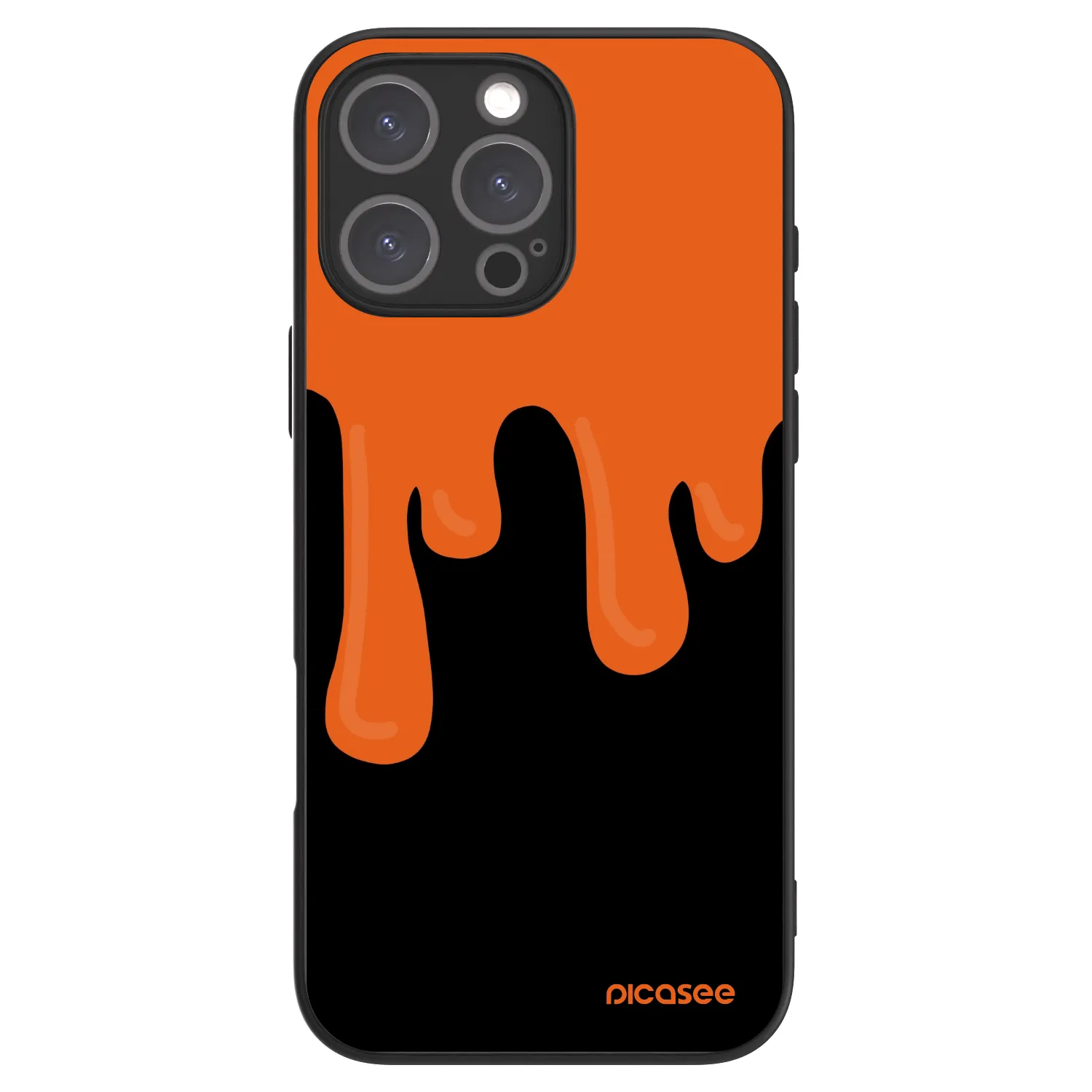 Picasee ULTIMATE CASE für Apple iPhone 16 Pro Max - Orange spooky