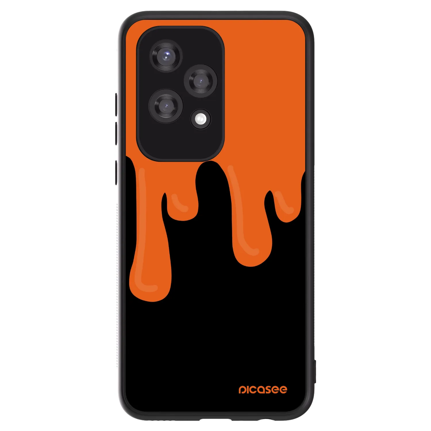 Picasee ULTIMATE CASE für Honor 200 Lite - Orange spooky