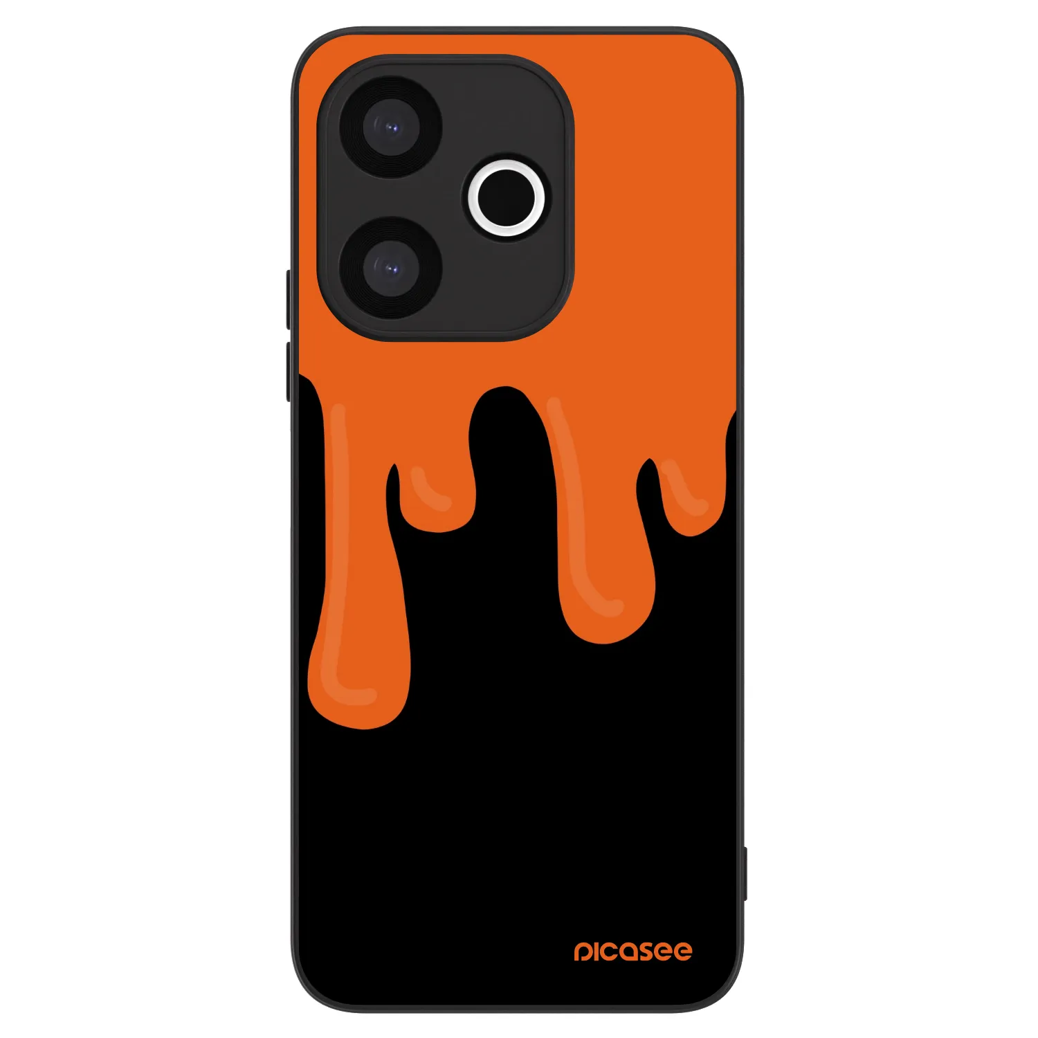 Picasee ULTIMATE CASE für Xiaomi Redmi 13 4G - Orange spooky
