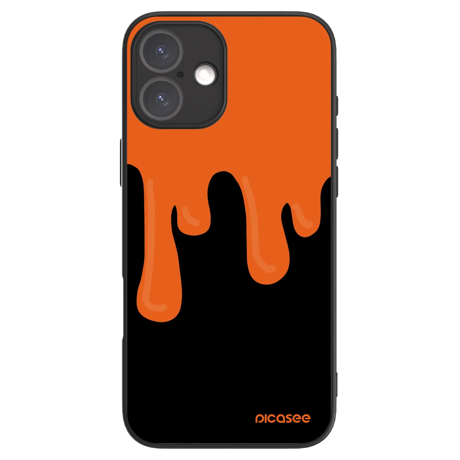 Picasee ULTIMATE CASE MagSafe für Apple iPhone 16 Plus - Orange spooky
