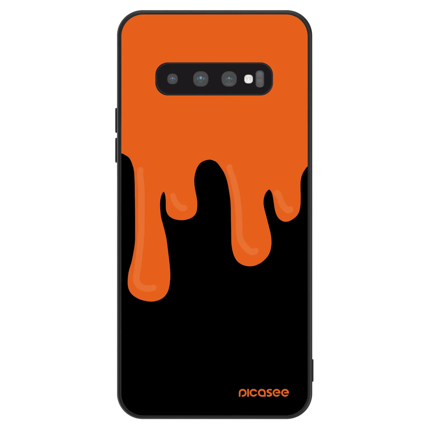 Picasee ULTIMATE CASE für Samsung Galaxy S10 Plus G975 - Orange spooky