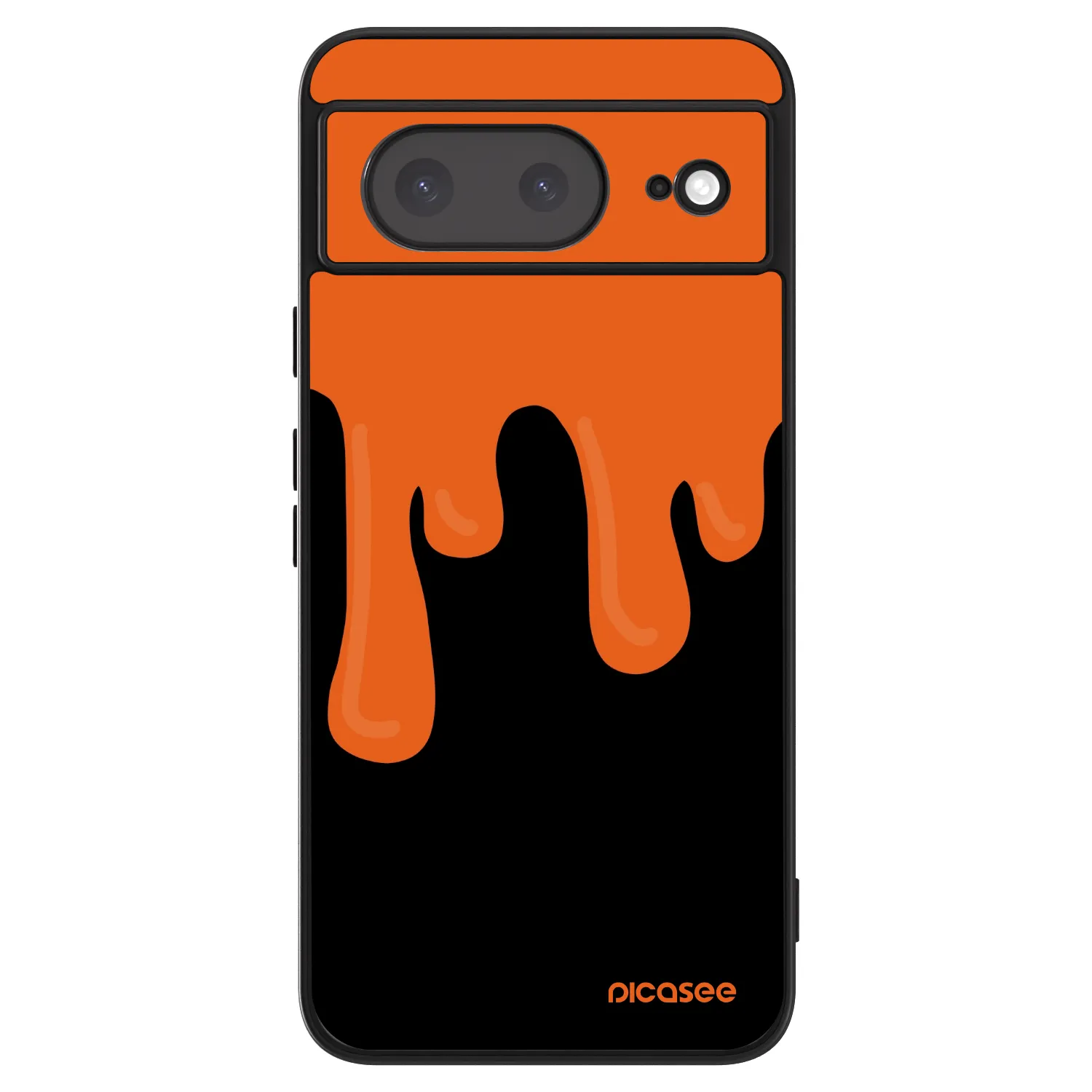Picasee ULTIMATE CASE für Google Pixel 8a - Orange spooky
