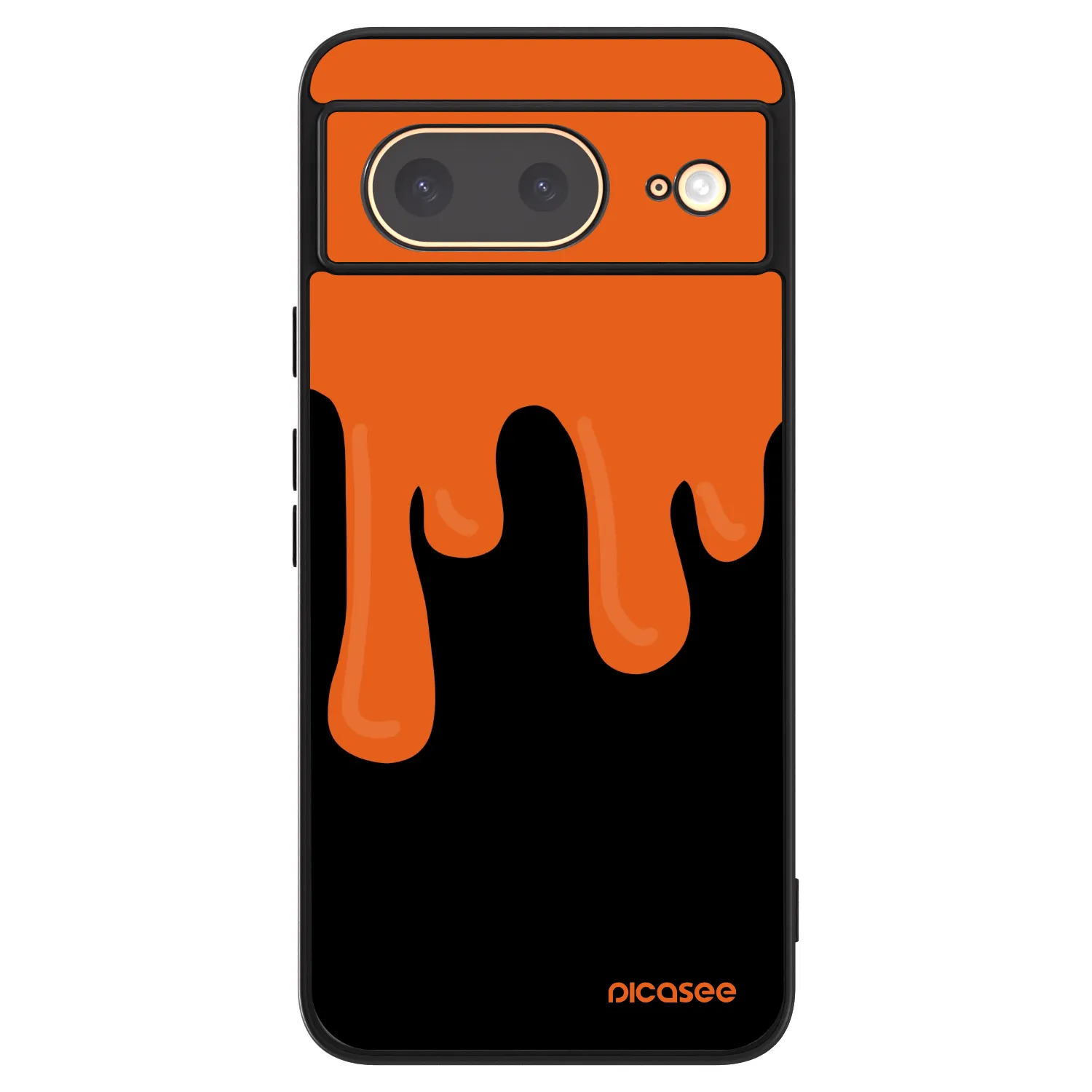 Picasee ULTIMATE CASE für Google Pixel 8 - Orange spooky