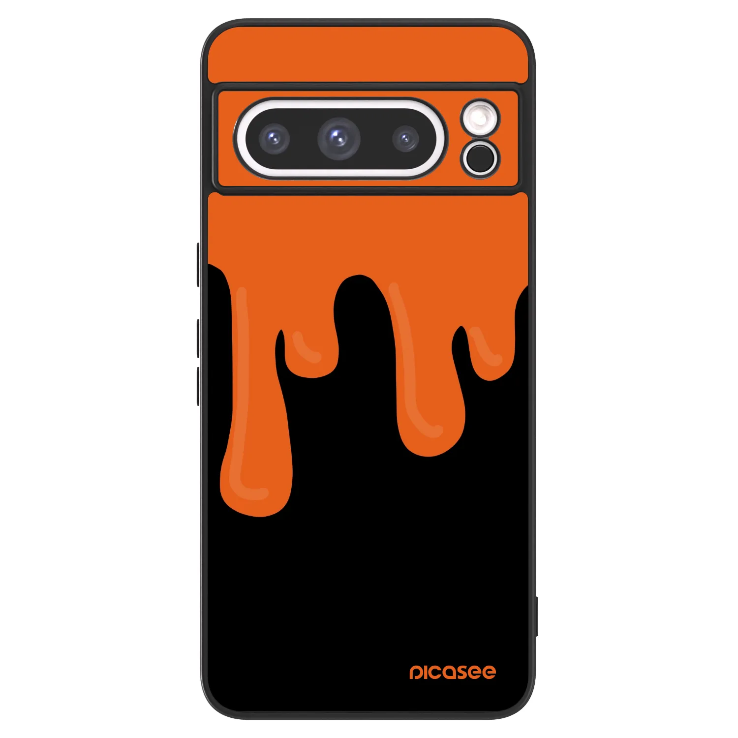 Picasee ULTIMATE CASE für Google Pixel 8 Pro - Orange spooky
