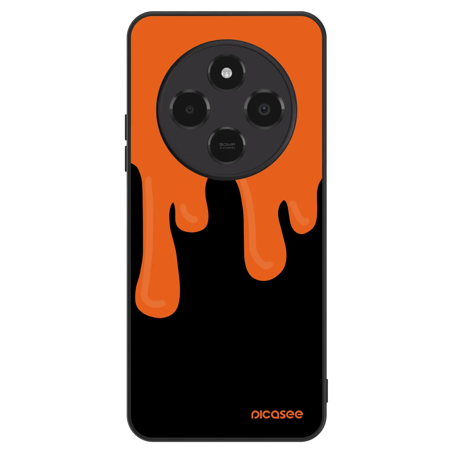 Picasee ULTIMATE CASE für Xiaomi Poco C75 - Orange spooky