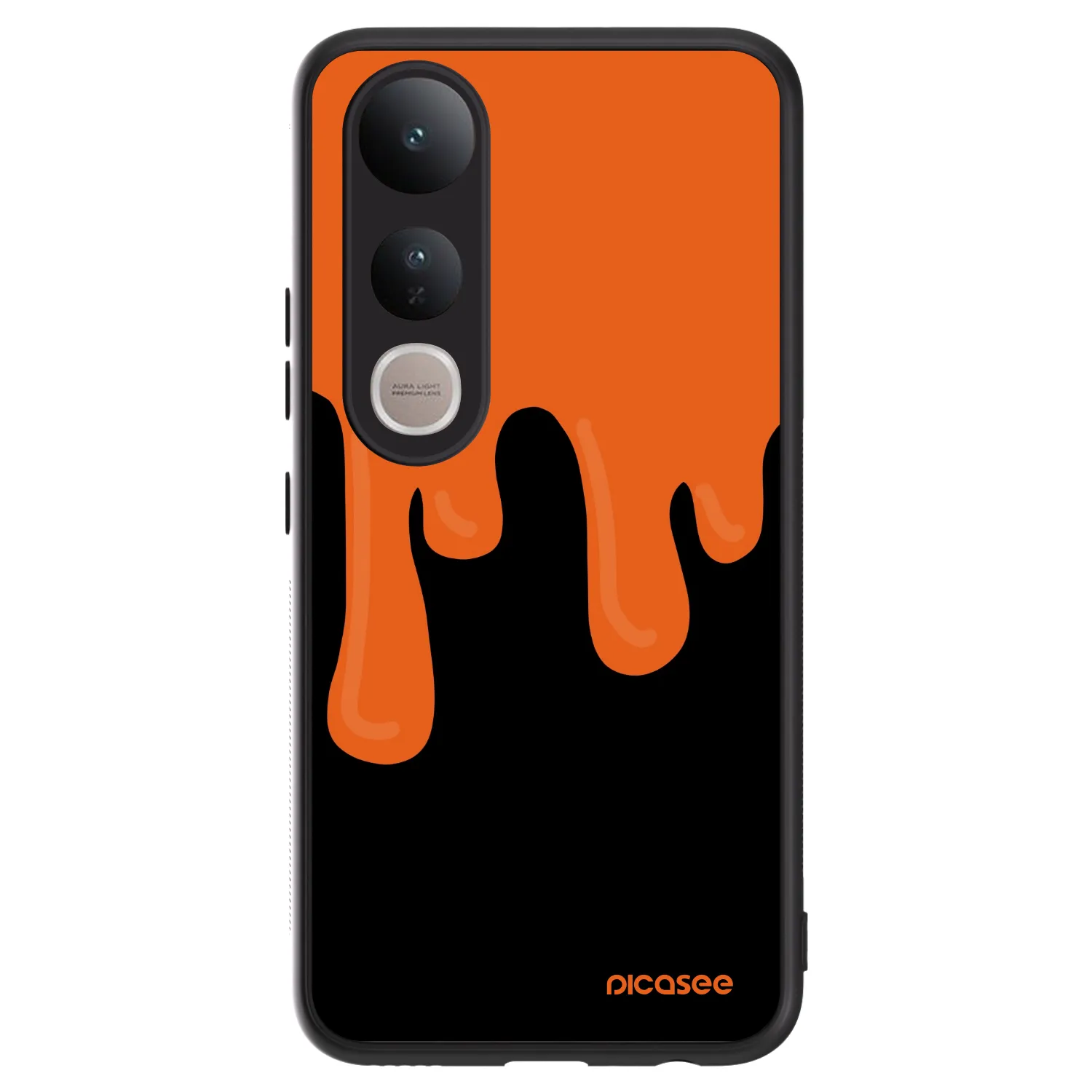Picasee ULTIMATE CASE für Vivo V50 Lite 5G - Orange spooky